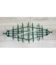 Пластмассовый каркас для икебан 62х29 см