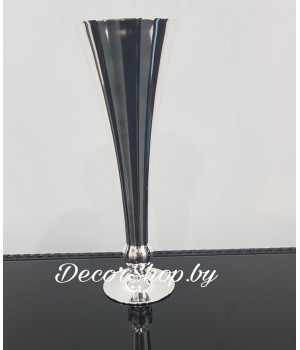 Металлическая ваза 35 см